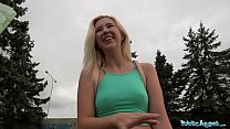 Public Agent American Cutie Fucks Big Cock Outdoors
