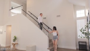 PASSION HD Lucky Guy Gets To Slide Big Dick Into Tight Asian Pussy