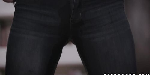 Stepdad Wont Allow His Girl Out Wearing That And Fucks Her