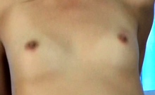 Skinny Blonde Teen Amanda Sucks Her Boyfriends Big Cock