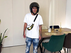 Nerd Is Happy To See His Stacked Blonde Wife Get Fucked Silly