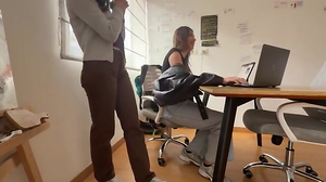 My Hottest Buddy Caresses My Bean Rock Rigid While I’m Working!wrath!anger!