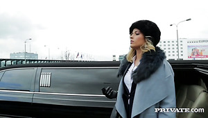 Stunning Blonde Angel Ria Sunn Fucks Horny Guy In His Car