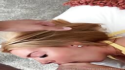 OnlyFans   Marie Dee   Yellow Dress Fuck And Facial