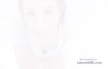 Cute Babe Gets Pussyfucked And Licks Ass In Studio