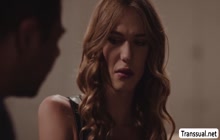 Lovely Shemale Lets Crying Stepdad Bareback Her Tight Ass