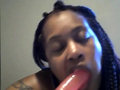 Bbw Solo Female Plays With Dildo   Nasty Deep Throat