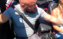 German Amateur Milf Does Public Car Blowjob