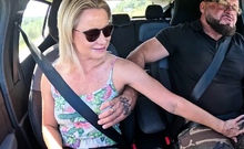 German Blonde Milf Picked Up For Userdate In Car