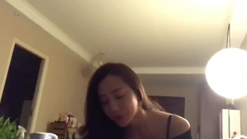 Chinese Chick Is Giving An Impressive Blowjob To Her Married Lover, To Make Him Cum
