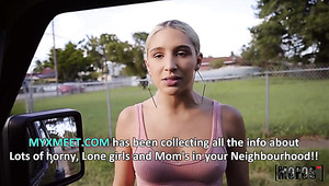 All I Did Was Treat This Sexy Stranger To Ice Cream, And She’s Already Ready For Public Perversion.