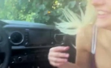 Cute Amateur Blonde Sucks And Cumshot