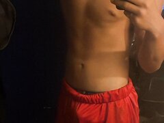 Young Str8 Wannabe Jock Twink Baited (Post Cumshot)