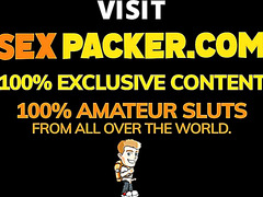 European Hoe Is Eager To Suck A Big Cock In A Public Bathroom