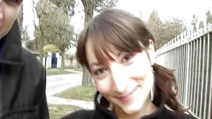 Cute French Teen Picked Up For Anal