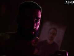 French Actor Works Out Naked In TV Series