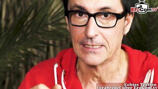 EroCom: German Blonde And Brunette Milf At Sex Show On PornHD