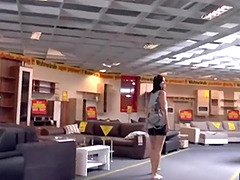 German Amateur Fucking In The Public Toilet