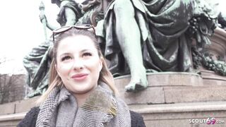 GERMAN SCOUT   German Gamer Girl Mia Minou Pickup For Casting Fuck In Munich
