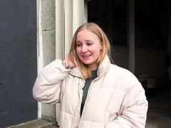 GERMAN SCOUT   German PAWG Girl Squirt While Rough Fuck