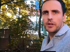 Real German Blind Date On Street With German Skinny Milf