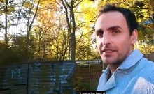 Real German Blind Date On Street With German Skinny Mil