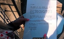 Real German Blind Date On Street With German Skinny Mil