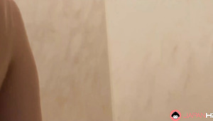 Sexy Brunette Moans From Her Lover’s Tongue In Her Ass.