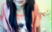 Korean Girl Masturbates On Webcam