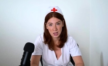 Redhead Nurse Gives You ASMR JOI