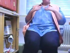 Office Girl Teases In Her Office