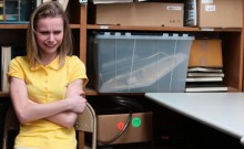 Very Tight Thief Pounded By LP Officer In The Back Office