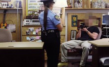 Pretty Busty Officer Fucked Inside The Office For Cash