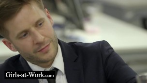 The Busty Coworker Ania Kinski Wants Anal Sex