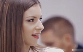 Busty British Secretary Stella Cox Gets Pounded By Her Boss At The Office