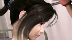 Sexy 3D Babe In Lingerie Fucks With Her Boss In Office