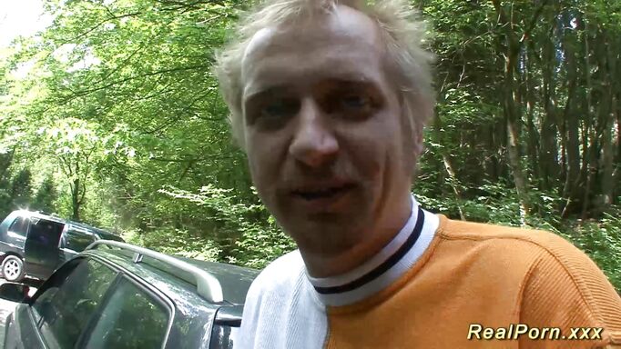 Teen Backseat Banged In The Forest