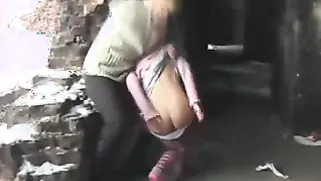 Dirty Outdoor Spanking And Humiliation With A Big Ass Blonde