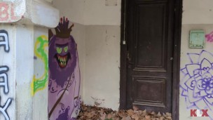 Cute Girl Fucked Hard In An Abandoned Building   Public Sex   KLX