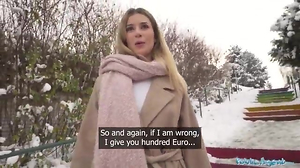 Public Agent Cute Ash Blondie Outdoor POINT OF SIGHT Oral Sensation Rage Bang Out In Secret Location Giant Weenie Tight Cooch