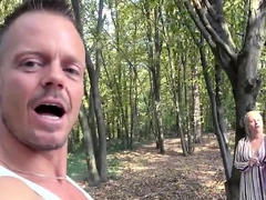 German Amateur GF Public Fucked Outdoor