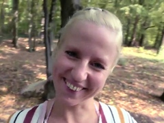 German Amateur GF Public Fucked Outdoor