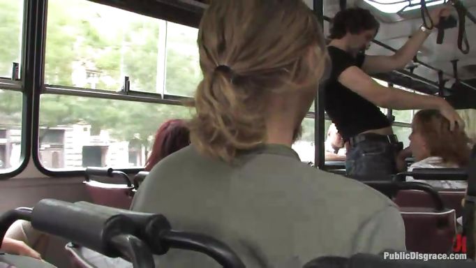 Sucking Cock On The Bus