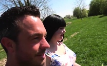 Chubby German Public POV Fucked Outdoor