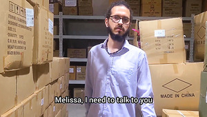 Warehouse Wickedness: Boss’s POV Ride & Face Cream