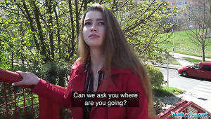 Girl Cheats On Her Bf In The Toilet Through A Gloryhole For Money