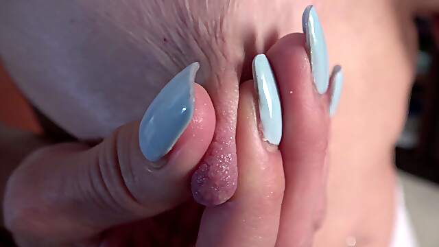 Mature Mimi Love’s Fake Tits & High Heels Moan In Solo Chair Bound Masturbation