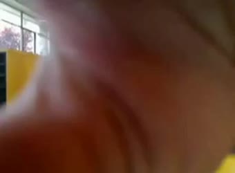 Naughty Teen Exhib Squirts At School Library