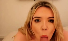 Hot Amateur Blonde Pregnant Toying Her Pussy Solo