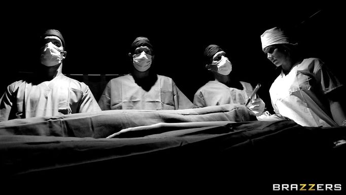 Blonde Doctor Having A Fantasy